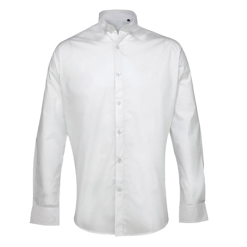 Gents Mandarin Collar Shirt Thumbnail